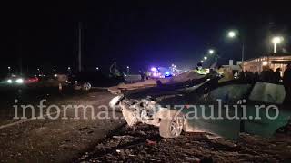 Accident soldat cu 4 raniti, in localitatea Posta Calnau