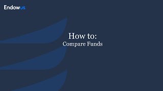 How to Compare Funds