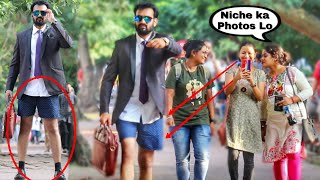 Best Reaction Prank On Girls - Forgot to Wear Pant| Funny Prank 2022| Funny Public Pranks By TCI