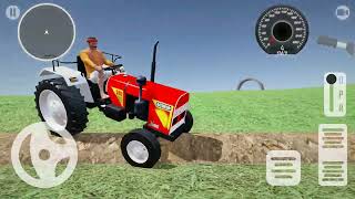 Indian Tractor PRO Simulation - real indian tractor trolley games - traktör oyunu traktör araba oyun