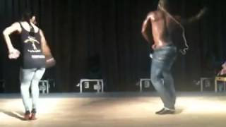 Barbara Jimenez & Roly Maden   Reggeaton @ Salsa Convention St  Gallen 2011