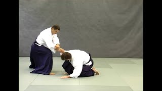 Kosa dori nikyo (ura) | Справочник техник айкидо | Aikido techniques reference