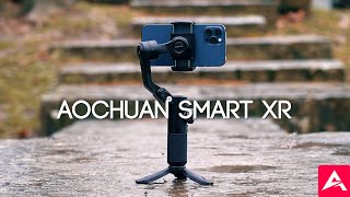 How to use AOCHUAN Smart XR Smartphone Gimbal I Review