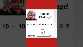 Can you solve this?  Math challenge sensible24