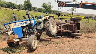 Swaraj 843xm 42hp water tanker accident