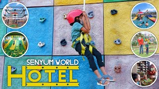 ROOM TOUR HOTEL - Sabil dan Keluarga Liburan di Senyum World Hotel Batu