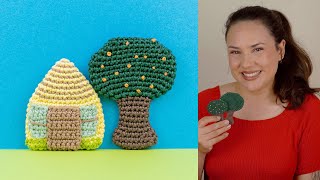 COMO FAZER ARVORE DE AMIGURUMI | ATELIÊ JÉSSICA BRANDÃO | #146