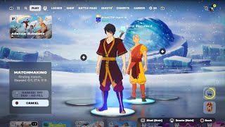 Fortnite | LORE ACCURATE VICTORY | Avatar the Last Airbender (ft: @kuroiinazumagaming)!