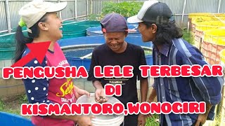 WANITA CANTIK PENGUSAHA TERNAK LELE TERBESAR DI KEC,KISMANTORO,WONOGIRI