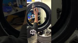 Satisfying Tyre Change on a Mercedes S-Class😱 #technolover #techgadgets #developer #techie