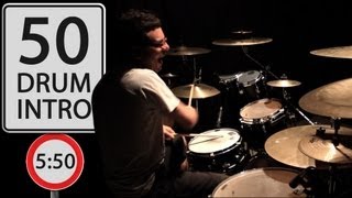 Vadrum Intro Medley (50 Drum Intros in 5:50!)