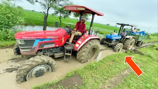 खाद का आख़री दिन New Holland 3630 4wd से ये उम्मीद न थी Mahindra Arjun Novo 605 4x4 Tractor