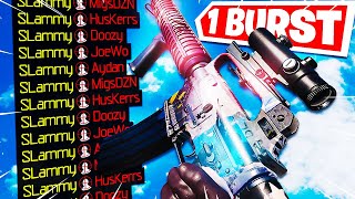 The 1 BURST M16 Class in WARZONE! ITS BROKEN! BEST M16 Warzone Class