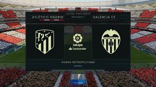 FIFA 20 | La Liga Santander | F.C. Atletico Madrid VS Valencia F.C.