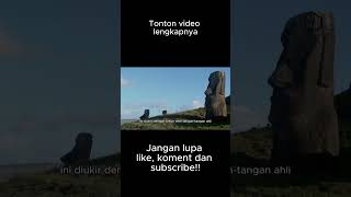 Gunung Berapi di pulau seribu patung #misteri #faktaunik