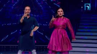 SANNANI LAI VETNA AAKO || SAJANA SHRESTH & SANJAY LAMA || DANCING WITH THE STARS EPISODE 07