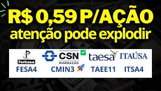 DIVIDENDOS APROVADOS| CMIN3 | TAEE11 | FESA4 | ITSA4 MELHORES AÇÕES EM 2024