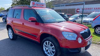 YB11 YVA Skoda Yeti 2.0 TDi Elegance DSG 4x4 Automatic Estate Full History MOT September 2024