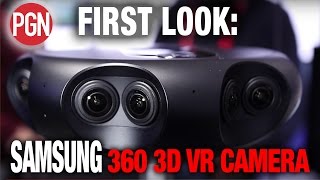 FIRST LOOK: SAMSUNG 4K 360 3D VR Camera!