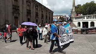 En Guatemala marchan por el 20 de octubre.