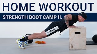 Strength Boot Camp 02 l Home workout l GymBeam