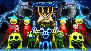 💥 All Zoonomaly Monsters Vs All Capnap Dogday Labyrinth in Zoonomaly 2