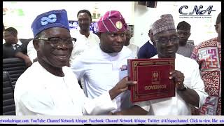 Edo Governor-Elect Receives Certificate Of Return.