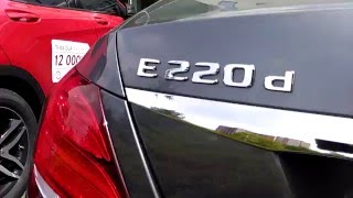 FAKE EXHAUST - MERCEDES E CLASS 2016 220d