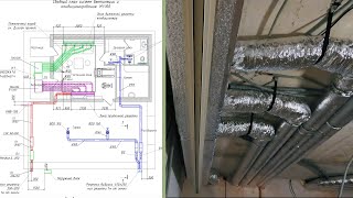 Вентиляция в гараже.Ventilation in the garage