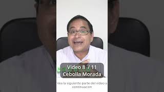 Cebolla Morada Beneficios. Video 8 de 11