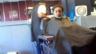 Dereons 1st haircut