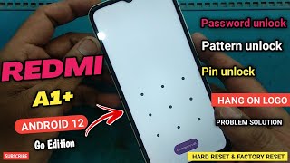 Redmi a1 plus pattern lock kaise tode | Redmi a1 plus hard reset kaise mare | redmi a1 hard reset