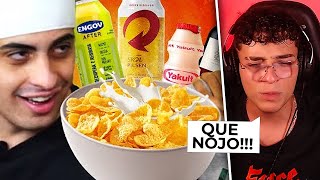 Deni reage a O QUE FICA MELHOR NO CEREAL? (Manikomio)