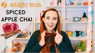 Adagio Spiced Apple Chai | Tea Review & First Impression | Dana DeStefano