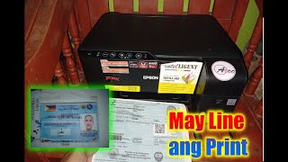 Epson L3153 Madumi ang Pring at may Guhit