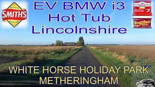 WHITE HORSE Holiday Park, Lincolnshire in the BMW i3.