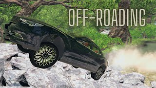 Luxury Off-Road Destruction | BeamNG Drive 2K