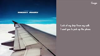 쿠기 (Coogie) - Right Away (Feat. pH-1) lyrics (HAN/ENG)