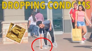 DROPPING CONDOMS IN PUBLIC