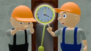 Die Uhrzeit ⏰ Uhr lesen lernen | BlockxBuddys Kinderfilme auf Deutsch Kids Cartoon Folge 77