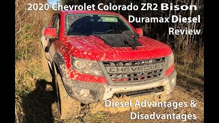 2020 Chevrolet Colorado ZR2 Bison Duramax Diesel - Drive Review & Advantages