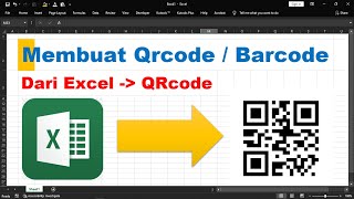 Cara membuat QRcode di Excel dengan script atau Kutools