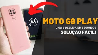 Motorola Moto G9 Play | Ligando e desligando, identificando problema e resolvendo de forma fácil!