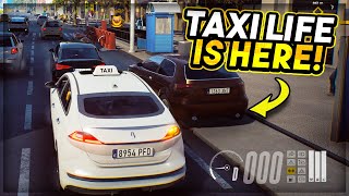 Checking Out The NEW Driving Sim Called TaxiLife!