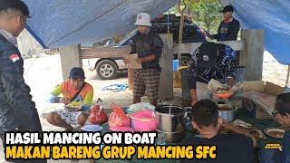 HASIL MANCING ON BOAT LANGSUNG DI MASAK DI PINGGIR PANTAI - ANGLER SNI - MMeps.157