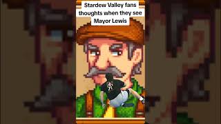 Mayor Lewis in Stardew Valley is the WORST! #stardewvalley  #gaming #stardew #anime