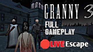 MR. MANOJ GAMERZ IS LIVE 🛑 | GRANNY CHAPTER 3 ESCAPE