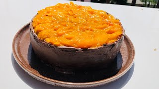 How To Make peach Cake Recipe/ Peach Cake / Simple and quick Cake Recipe￼ / peach Cake 🍑 Tea cake