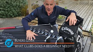 What GOLF CLUBS do beginners need?? [Golf Basics]