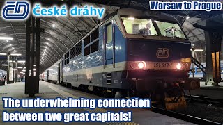 ČD InterCity from Warsaw to Prague! Underwhelming...